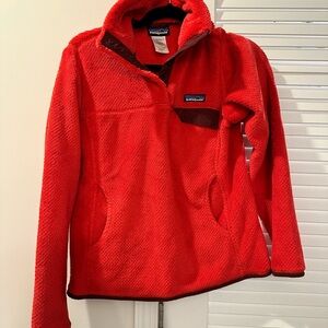 Patagonia Vibrant Red Fleece Jacket